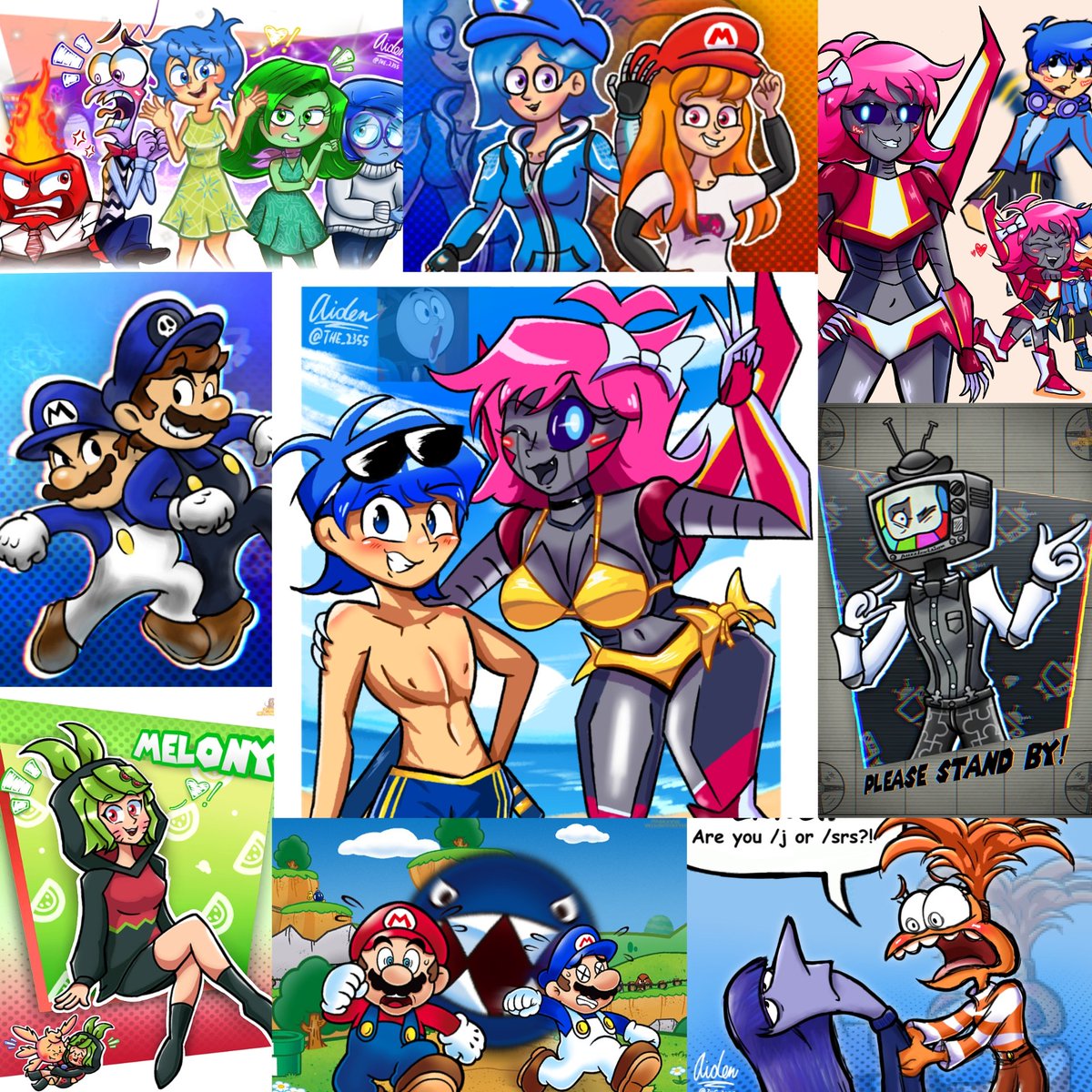 Did not expect this pop off Hi, I'm mostly known for drawing goofy