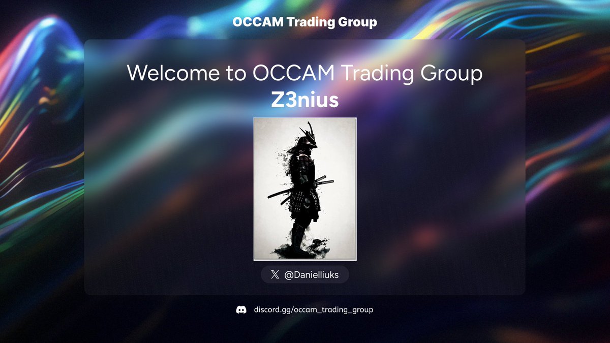 Please welcome <a href="/Danielliuks/">Z3nius</a> our new analyst and developer! 

Z3nius mainly trades ICT and QT so he is well accustomed to how we trade here.

Z3nius will be working alongside us to work towards our vision of creating trading tools for TradingView, there's a good few things I have