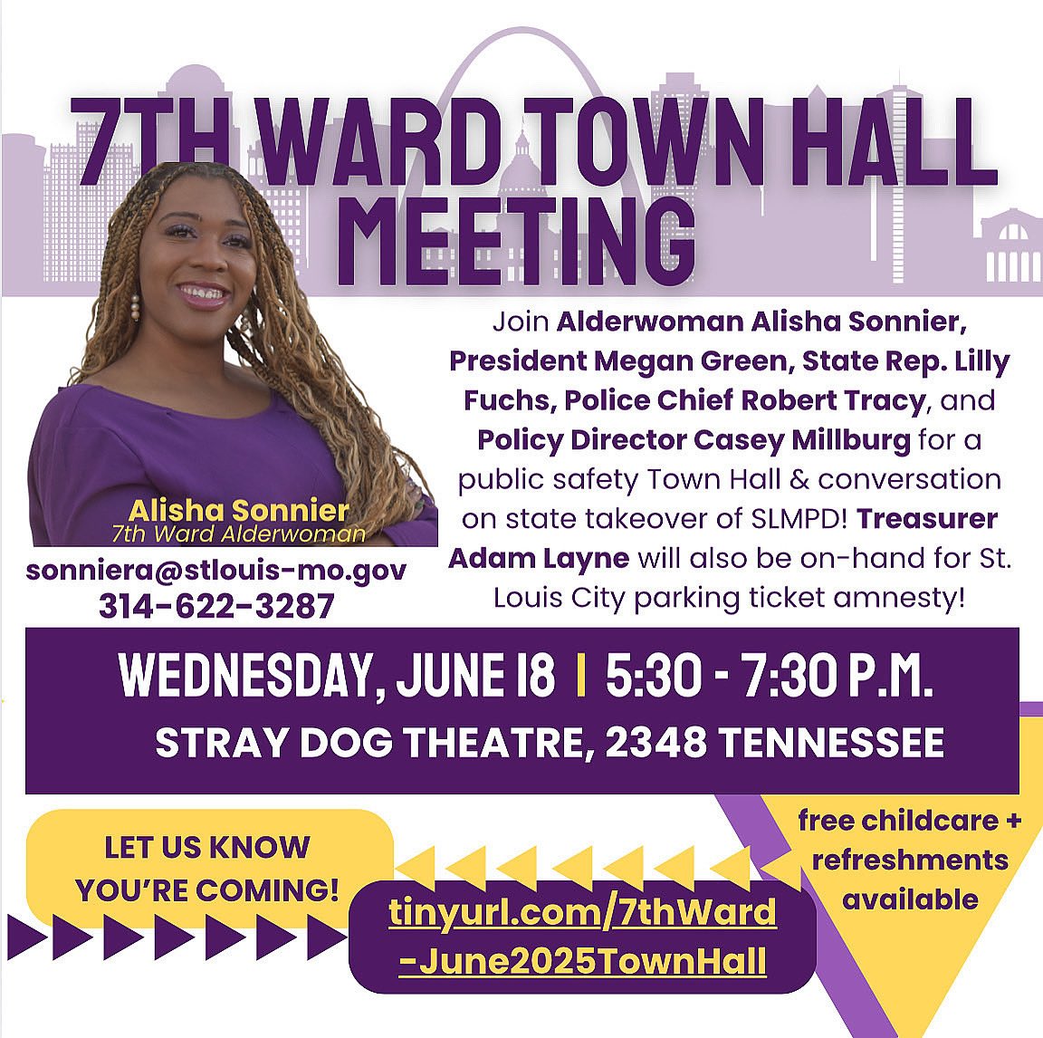 The 7th Ward Town Hall RSVP form closes at noon today and once again…

RSVP here: tinyurl.com/7thWard-June20…