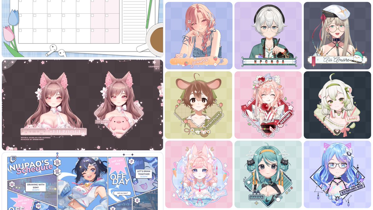 SpookySony's tweet image. HELLO!!
I'M SONY, A GRAPHIC DESIGNER WHO LOVES MAKING MINIMAL OVERLAYS AND DIGITAL STATIONARY! NICE TO MEET YOU!!
⊹ ETSY: SPOOKYSONY.ETSY.COM
⊹ VGEN: VGEN.CO/SPOOKYSONY
✉️ HI.SPOOKYSONY@GMAIL.COM