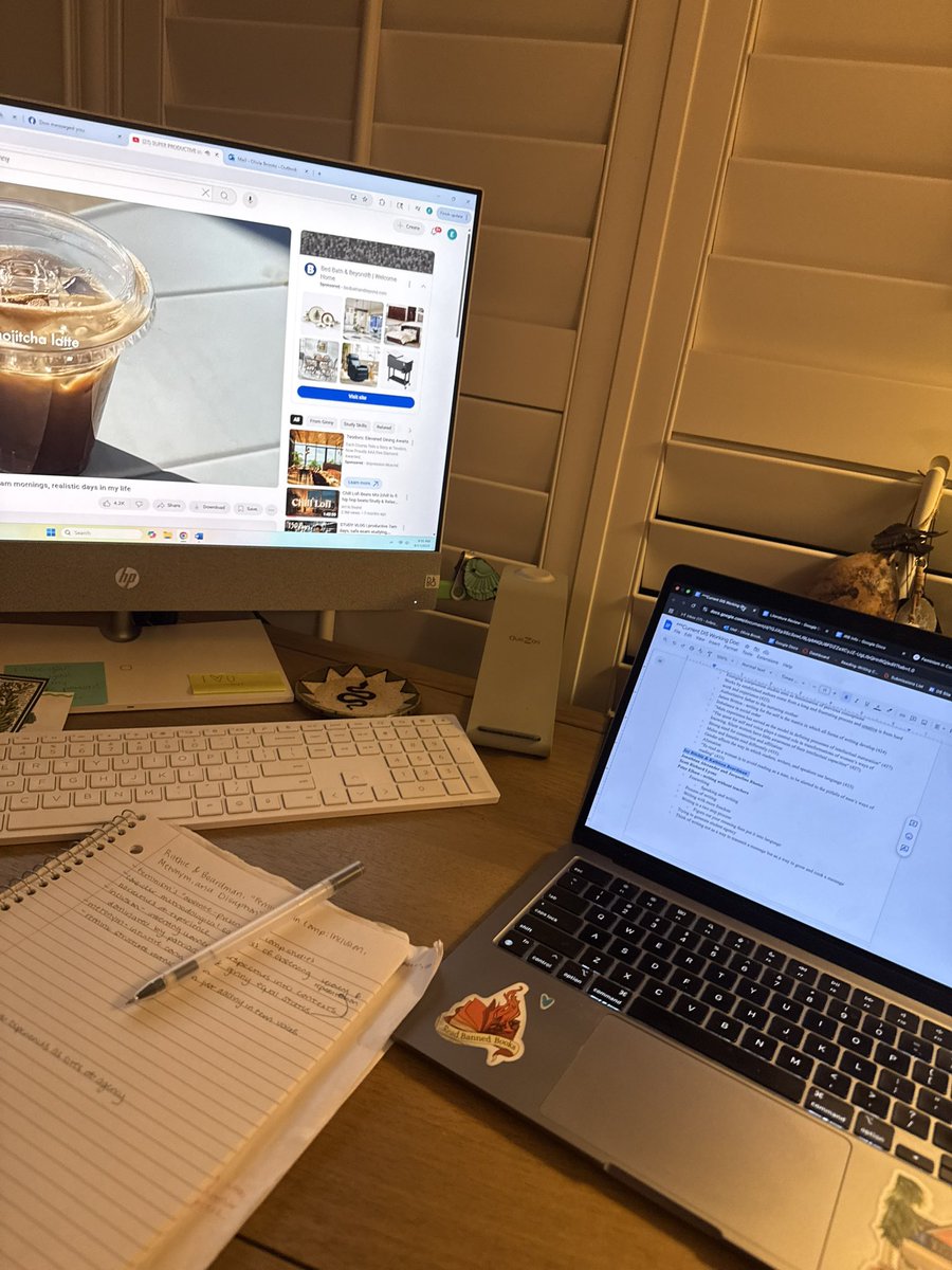 late night thesis sesh