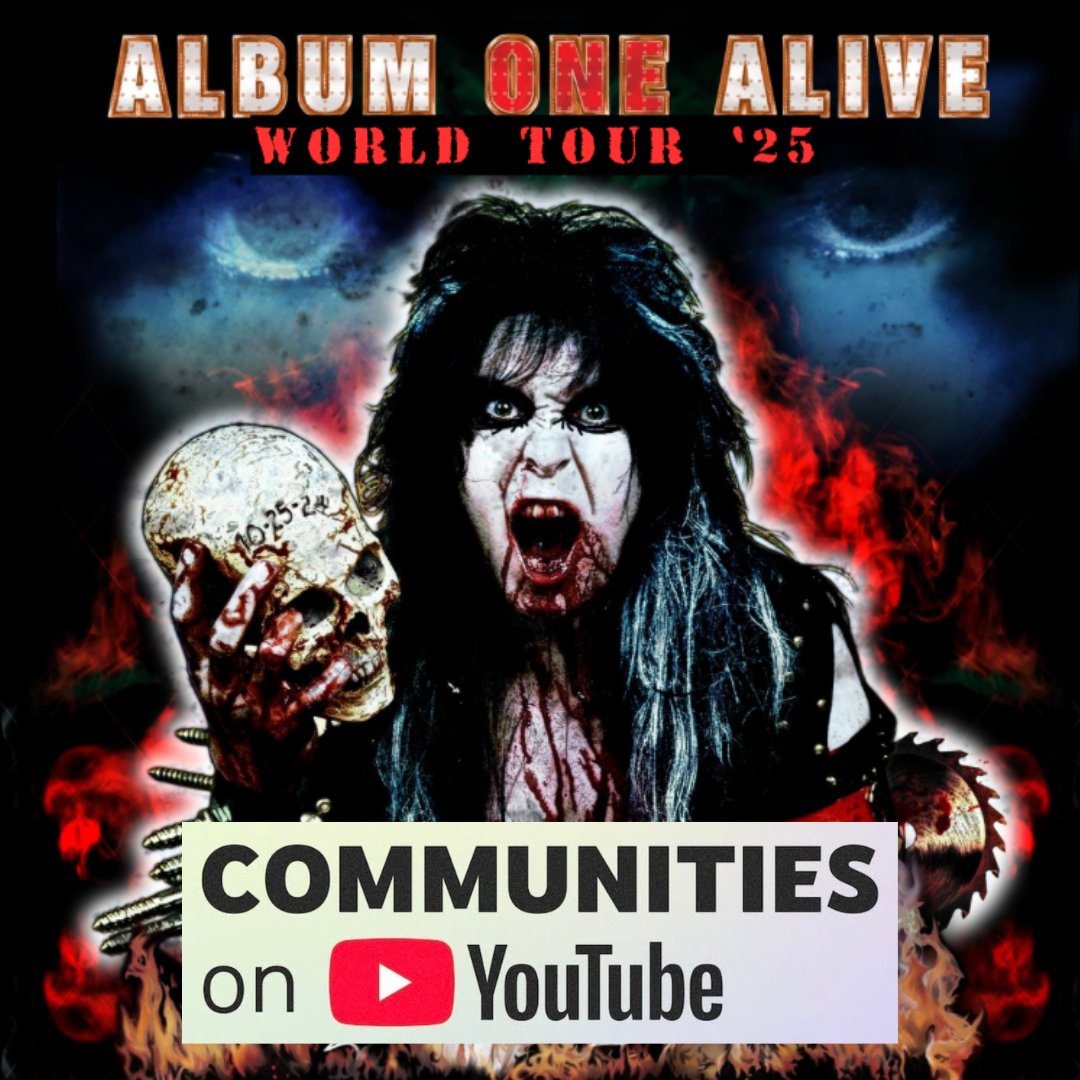 W.A.S.P. Nation (@waspofficial) on Twitter photo W.A.S.P. just launched their new COMMUNITY on YouTube!
Open up the YouTube app on your smartphone, sorry this isn’t yet available on desktop or tablet, and just head over to the official W.A.S.P. YouTube channel. You will see a new link VISIT COMMUNITY.
youtube.com/@waspnationoff… W.A.S.P. just launched their new COMMUNITY on YouTube!
Open up the YouTube app on your smartphone, sorry this isn’t yet available on desktop or tablet, and just head over to the official W.A.S.P. YouTube channel. You will see a new link VISIT COMMUNITY.
youtube.com/@waspnationoff…