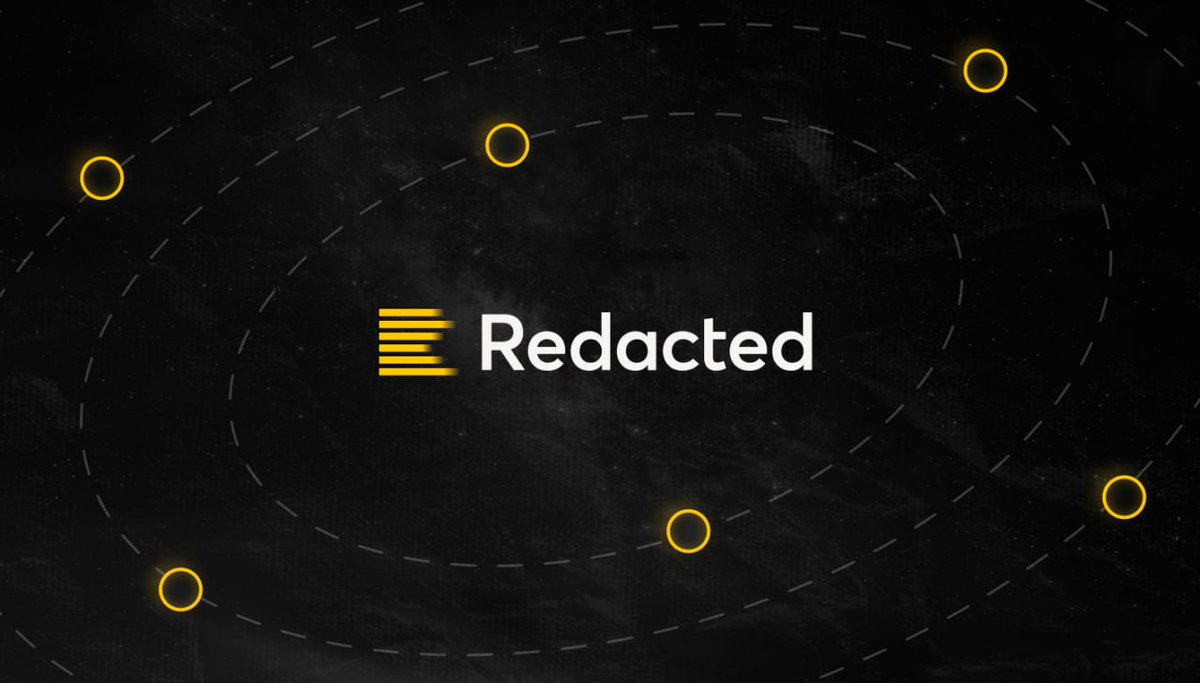 Redacted is not just building products.

It’s building a self-reinforcing economy around $RDAC.

Here’s how long-term value is engineered across the ecosystem 🧵