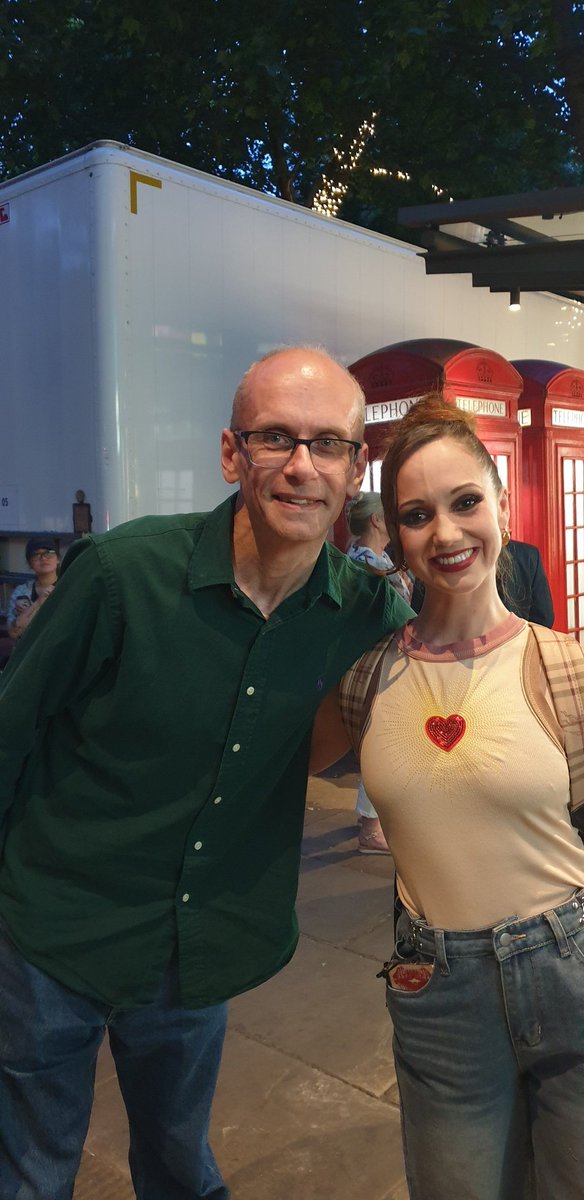 NeilBurgum's tweet image. Lovely to see Ashley Shaw again last night.
Also good to meet up with American friend Marshall @Sadlers_Wells 🇬🇧🤝🇺🇲