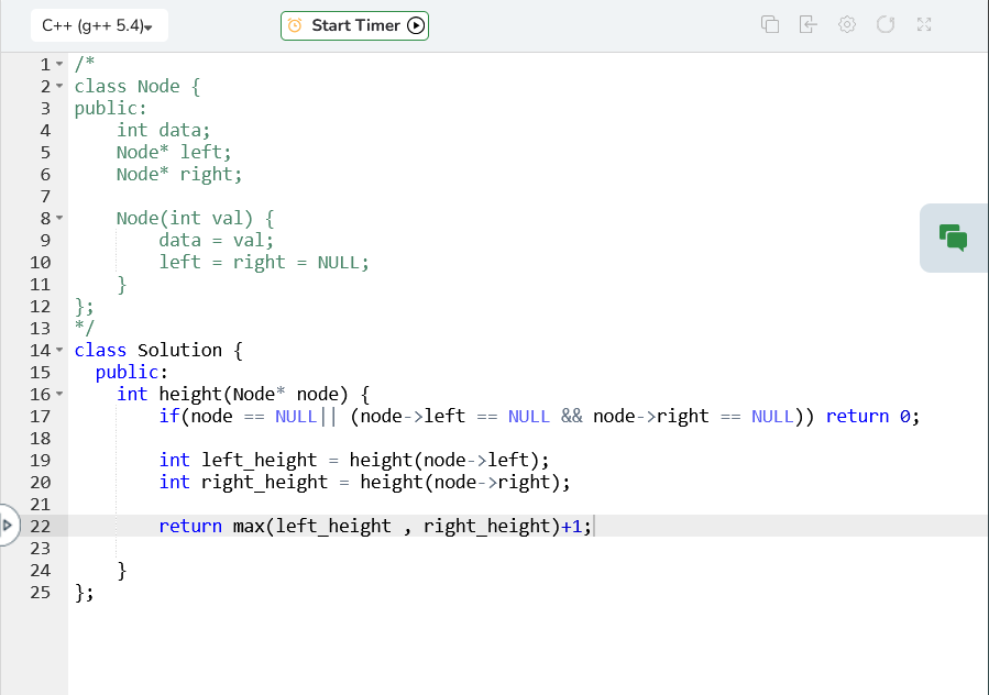 KrakenNakul's tweet photo. Day 80 of #gfg160 #geekstreak2025:
Climbed to new heights! 🌲📏 Found the longest root-to-leaf path using simple recursion.
#BinaryTree #Recursion #TreeHeight #DSA #GeekStreak2025 https://t.co/E7uxHDyODI