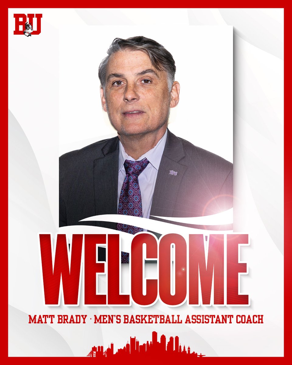 TerrierMBB's tweet image. Please help us welcome Matt Brady to our staff!
He joins Terrier Nation with over 35 years of coaching experience following a Hall of Fame playing career at Siena when #BU and the Saints were both members of the ECAC North Atlantic Conference.
📰 tinyurl.com/2bbp4zwa
#GoBU