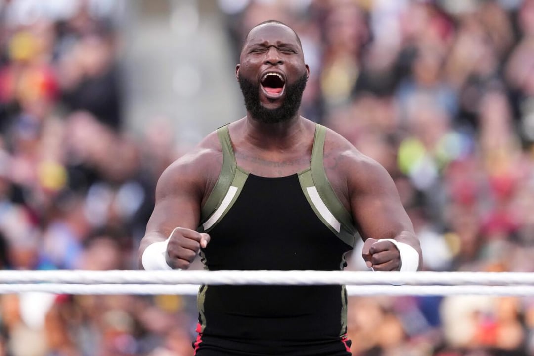 BREAKING: WWE Superstar Omos

(via <a href="/WWE/">WWE</a>)