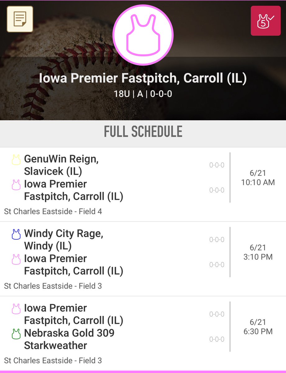 Iowa Premier 16U - Carroll 🥎 (@ip_09_chi) on Twitter photo We will be in St Charles this weekend playing the LP4U Queen of the Hill Qualifier 18U. Swing by and check us out! <a href="/DaveBetcher1/">Dave Betcher</a> <a href="/IowaPremierFP/">Iowa Premier Fastpitch</a> We will be in St Charles this weekend playing the LP4U Queen of the Hill Qualifier 18U. Swing by and check us out! <a href="/DaveBetcher1/">Dave Betcher</a> <a href="/IowaPremierFP/">Iowa Premier Fastpitch</a>