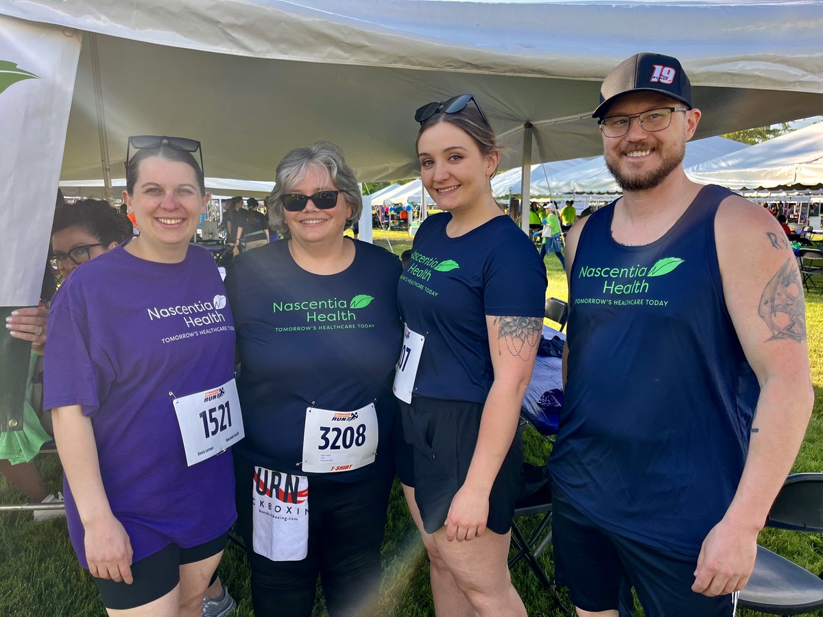 Nascentia Health was proud to participate in last week’s Syracuse Workforce Run, joining businesses and organizations from across Central New York in support of employee wellness and community engagement. Thank you to our team members who represented us so well!
