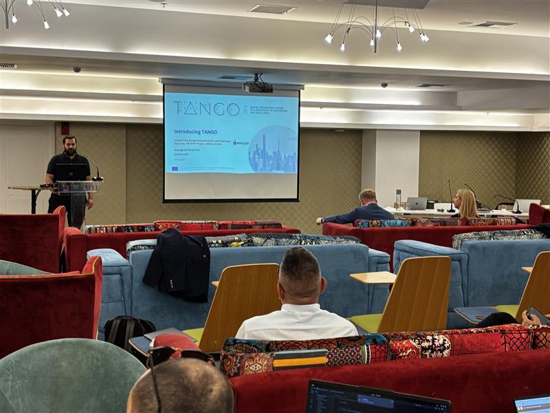 TANGO EU (@tangoproject_eu) on Twitter photo 🔹 Yesterday at the <a href="/encrypt_project/">Encrypt Project</a> Final Event in Athens
<a href="/anaxfotopoulos/">Anax Fotopoulos</a> from EXUS presented the TANGO EU project during the afternoon session on related #HorizonEurope initiatives. 🔹 Yesterday at the <a href="/encrypt_project/">Encrypt Project</a> Final Event in Athens
<a href="/anaxfotopoulos/">Anax Fotopoulos</a> from EXUS presented the TANGO EU project during the afternoon session on related #HorizonEurope initiatives.
