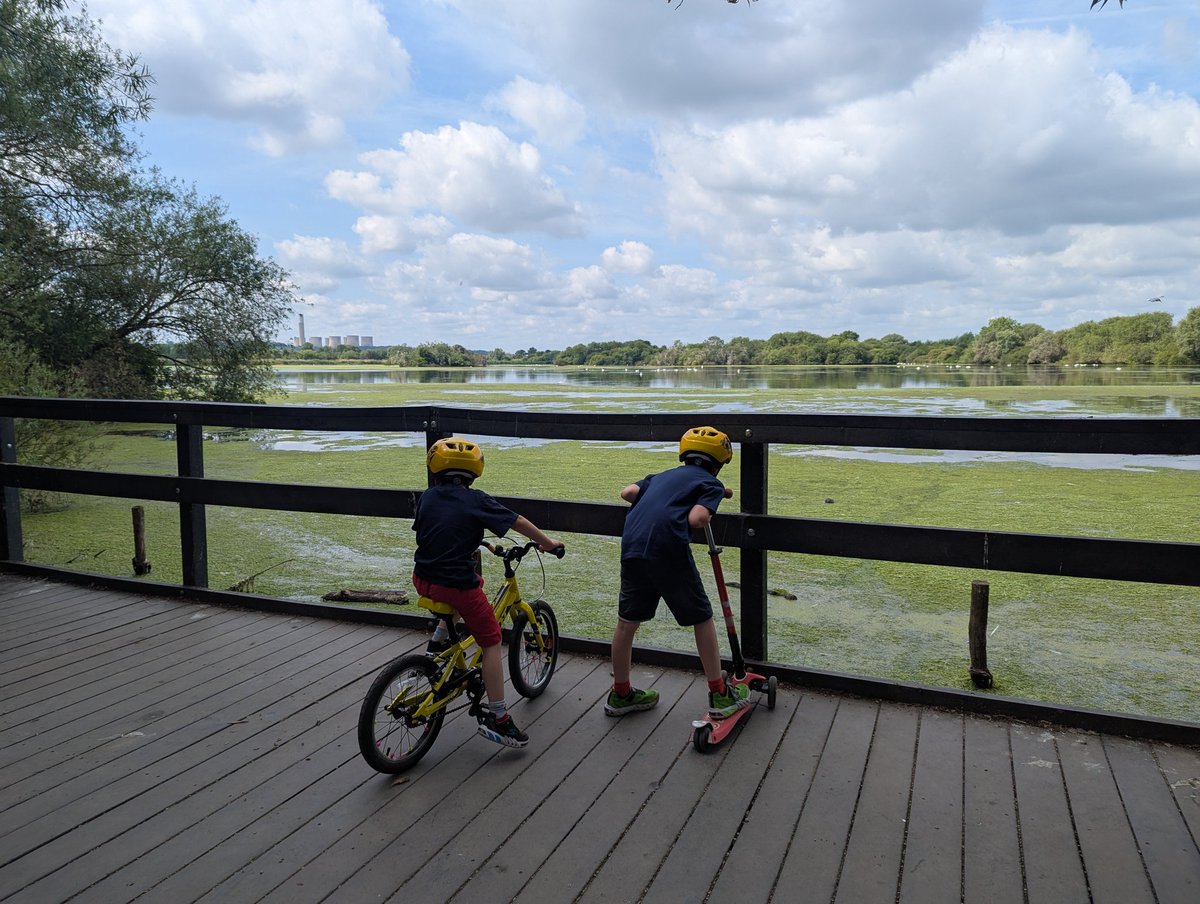 C_A_White's tweet image. #summer #insetday in the sunshine. #Attenborough #naturereserve followed by garden #waterplay and the little #paddlingpool lovely.