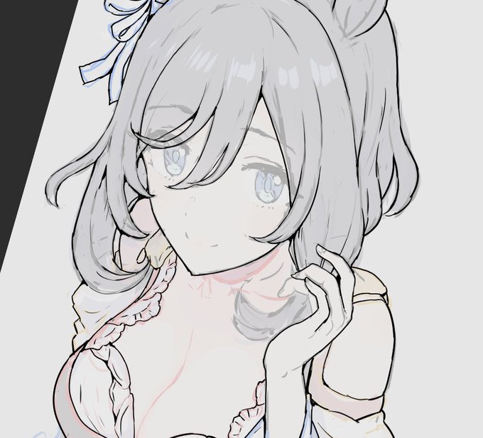 今回の線画はかなり久々にラスターレイヤーで制作。 