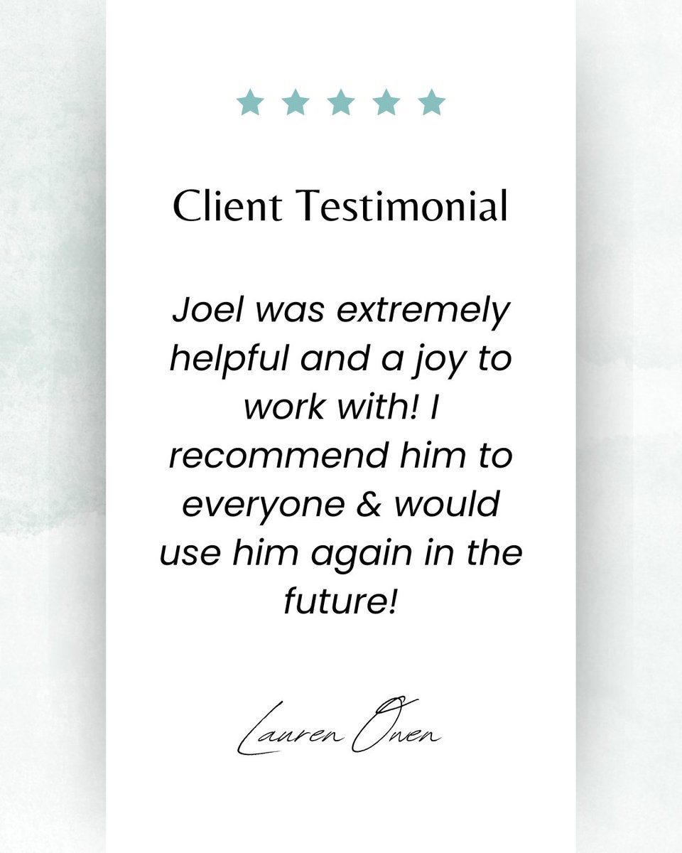 JoelfreisPA's tweet image. Check out this testimonial from our dear client Lauren.
Find out why our clients choose All Florida Home Team for their real estate needs!
Call us today - 📱786-210-0770!
.
.
.
#happyseller #satisfiedclient #allfloridahometeam #southfloridarealtor #southfloridarealestate
