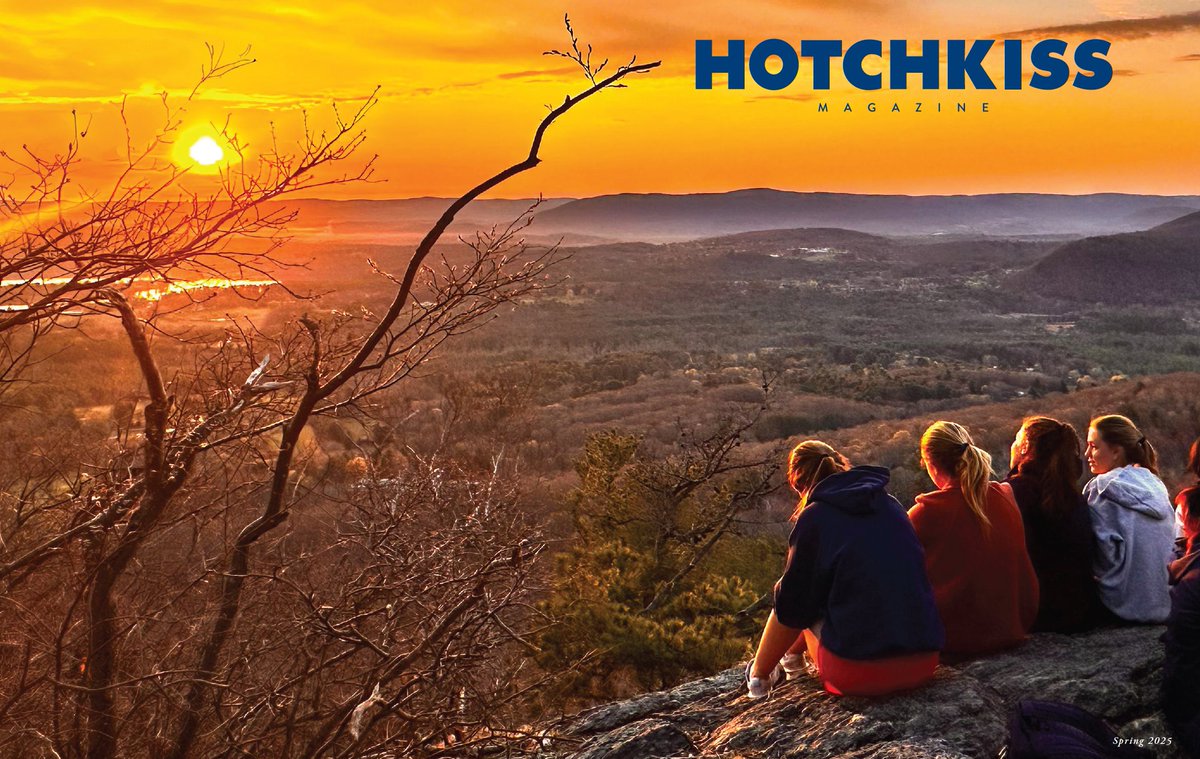 The latest issue of Hotchkiss Magazine is on its way to your mailbox! 📬 Read the digital edition at hotchkiss.org/magazine
