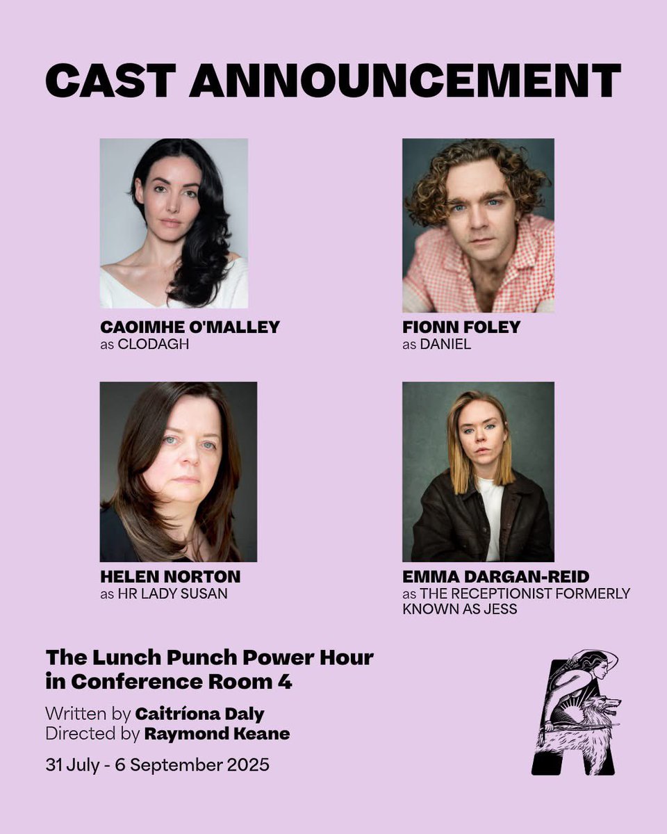 If you work in, or have ever worked in, an office then this is not to be missed. 
The Lunch Punch Power Hour in Conference Room 4 by <a href="/caitrionadaly/">Caitríona Daly</a>. 
A world premiere on the Peacock Stage <a href="/AbbeyTheatre/">Abbey Theatre</a> this summer from 31 July abbeytheatre.ie/whats-on/the-l…