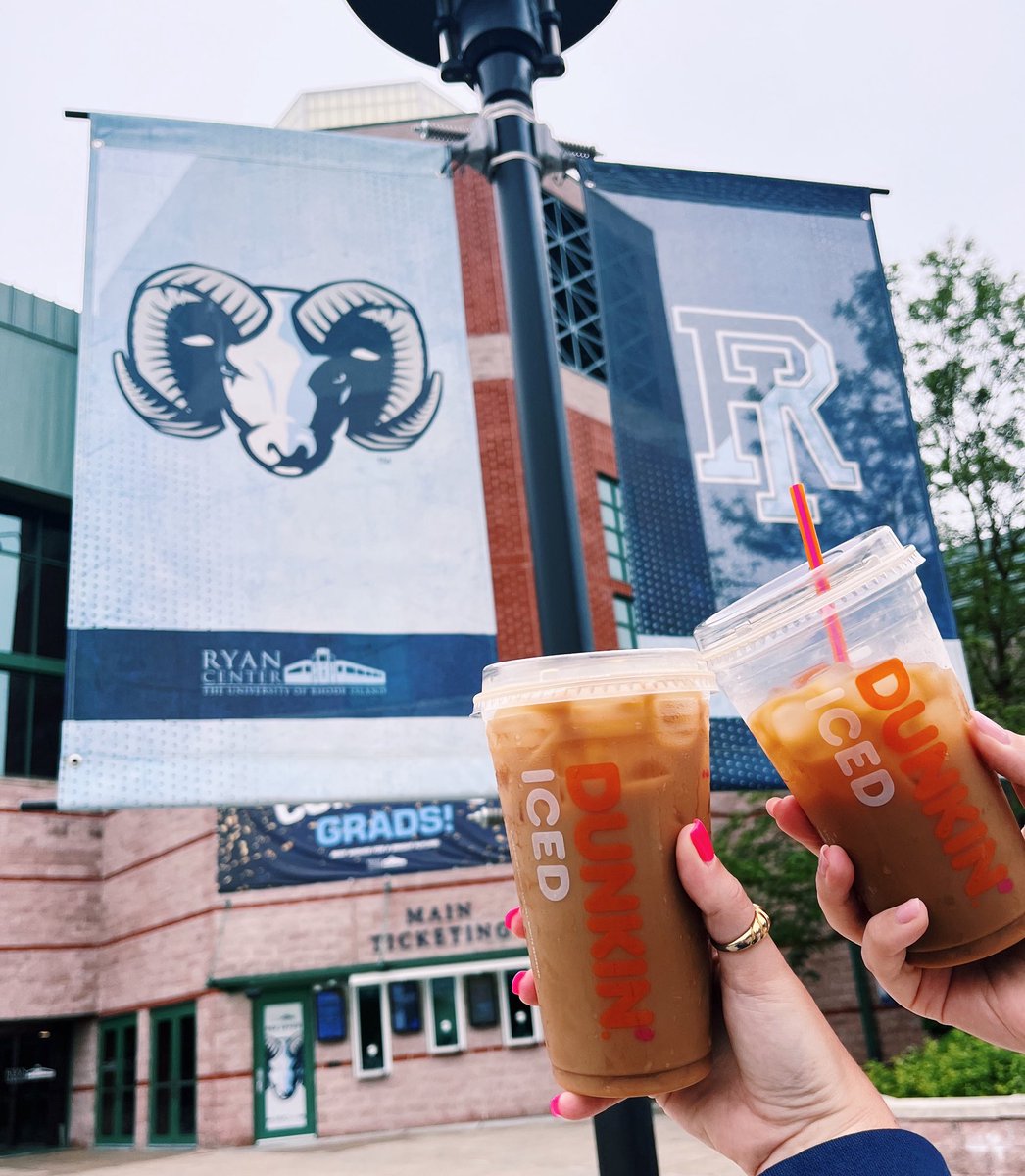 Rhode Island Rams (@gorhodyrams) on Twitter photo Rhody runs on Dunkin ๐ง
Itโs Iced Coffee Day! $1 from every @Dunkinโ iced coffee sold today will be donated to the Joy in Childhood Foundation, bringing joy to kids in RI who are battling hunger or illness. 
Make sure to stop by your favorite Dunkinโ restaurant today! Rhody runs on Dunkin ๐ง
Itโs Iced Coffee Day! $1 from every @Dunkinโ iced coffee sold today will be donated to the Joy in Childhood Foundation, bringing joy to kids in RI who are battling hunger or illness. 
Make sure to stop by your favorite Dunkinโ restaurant today!