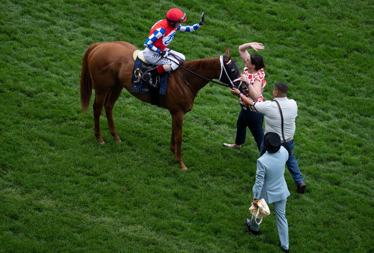2023 Queen Mary winner Crimson Advocate adds a second Royal Ascot victory to her name in the Duke Of Cambridge Stakes. 

The Nyquist four-year-old was bred by Whitehall Lane Farm out of Citizen Advocate, a Proud Citizen half-sister to the dam of Breeders' Cup Juvenile Fillies