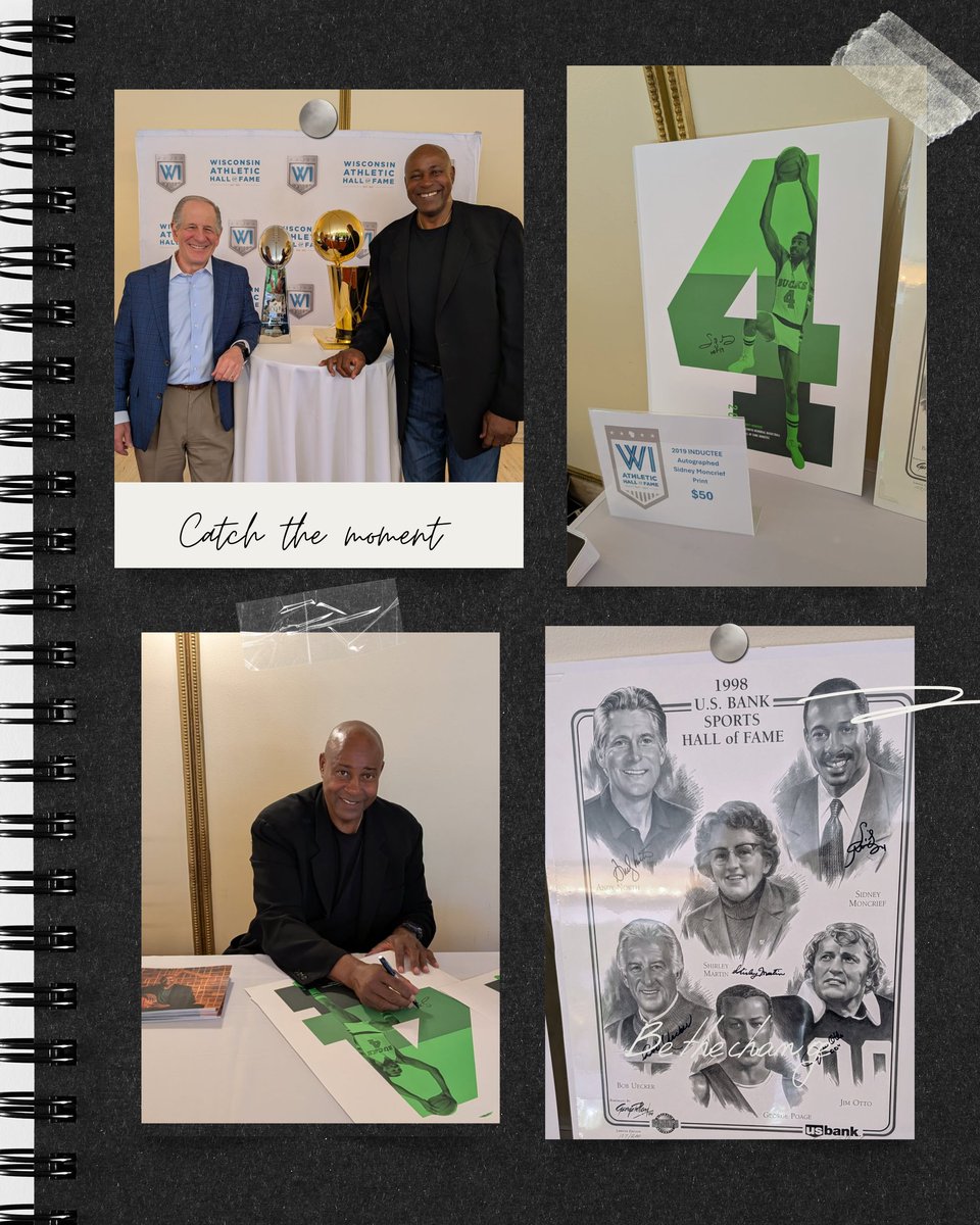 I had the best time with the Wisconsin Athletic Hall of Fame Speakers Series in Milwaukee, WI. I had the honor of sharing the stage with Greg Marcus from the Marcus Corporation.
