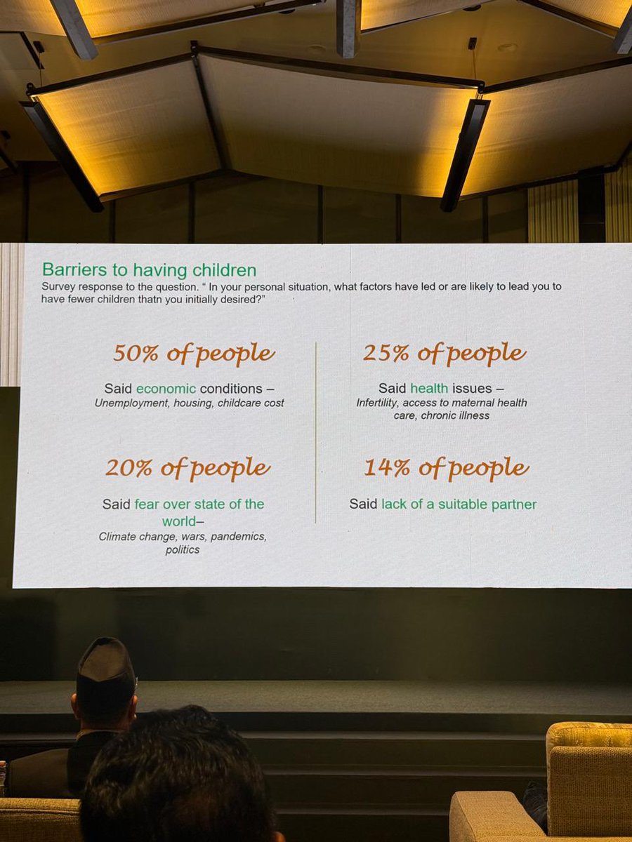#SWOP2025 launch in🇳🇵with a clear message: real crisis isn’t declining birth rates, but diminishing choices. When young ppl face barriers 2 housing/childcare &amp; decent work, starting a family becomes uncertain. 

Upholding the rights/choices of all is🔑to healthy &amp; empowered popn.