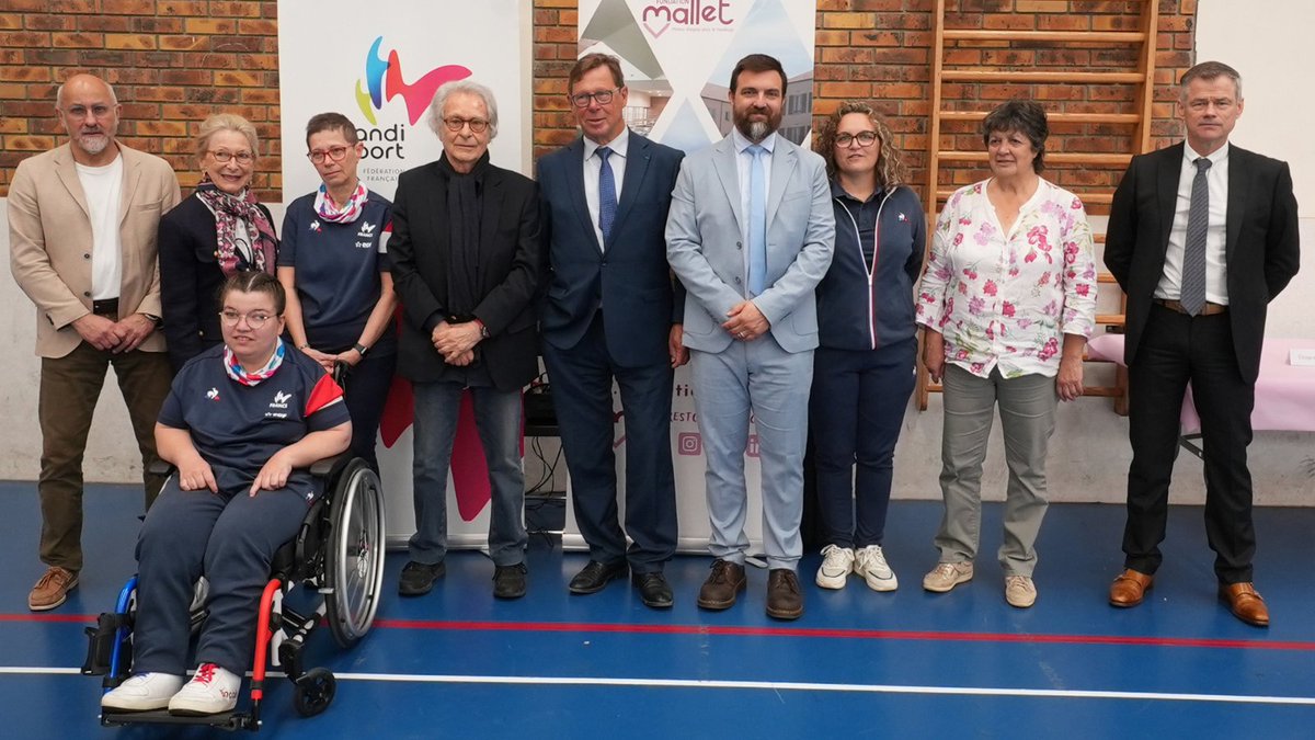 Fondation Mallet (@fmn78) on Twitter photo #CentreDEntraînementNationalHandisport I La Fondation Mallet et la <a href="/FFHandisport/">FFHandisport</a> ont officialisé un partenariat ambitieux🤝
Un centre d’entraînement national parasport – Boccia adapté pour nos athlètes va voir le jour‼️
#Handisport #Boccia #Partenariat #Inclusion #SportPourTous #CentreDEntraînementNationalHandisport I La Fondation Mallet et la <a href="/FFHandisport/">FFHandisport</a> ont officialisé un partenariat ambitieux🤝
Un centre d’entraînement national parasport – Boccia adapté pour nos athlètes va voir le jour‼️
#Handisport #Boccia #Partenariat #Inclusion #SportPourTous
