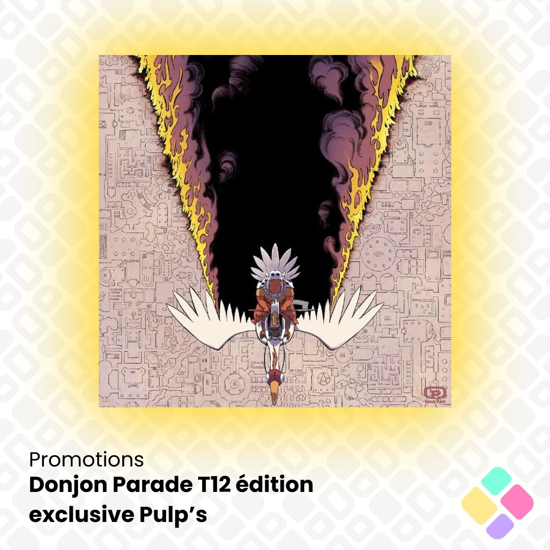 🏷 [Promo de la semaine] Découvrez l’édition exclusive <a href="/PulpsBD/">Pulp's BD</a> du T12 de Donjon Parade par Mathieu Burniat, Joann Sfar &amp; Lewis Trondheim !

💡 Toutes les promos : bubblebd.com/promotions