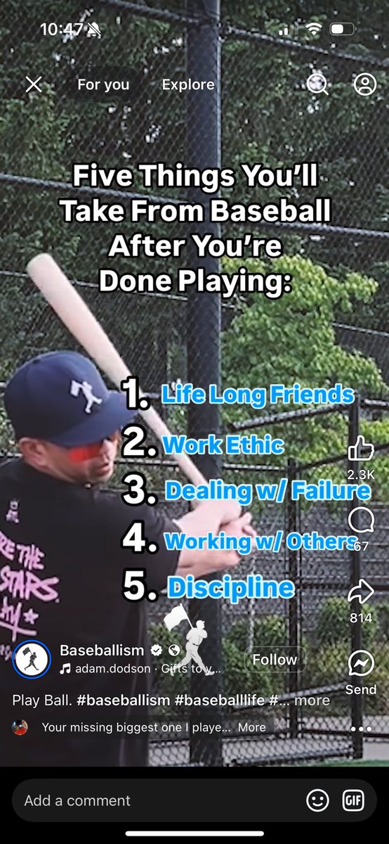 I’m the Assistant Varsity Head Coach in Granby &amp; I totally believe this…