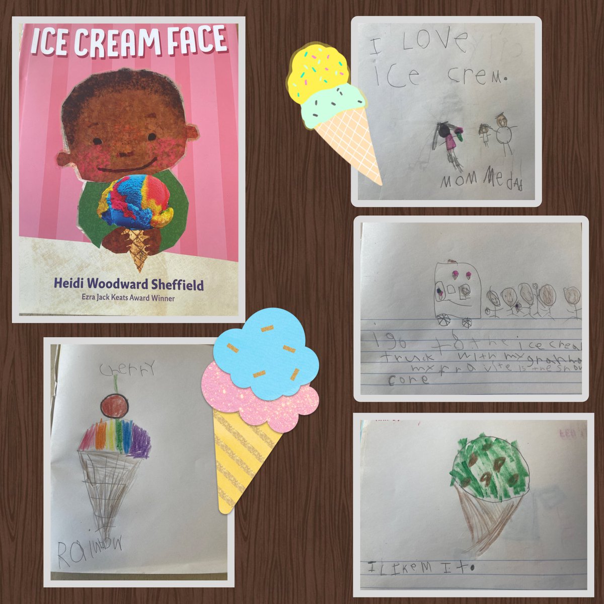 Ashley Clarke (@ms_clarke7) on Twitter photo Who doesn’t love ice cream? After reading the story Ice Cream Face, learners enjoyed writing about their favourite flavours 🍨. #authenticwriting #earlyyears #tdsb <a href="/tdsb/">Toronto District School Board</a> Who doesn’t love ice cream? After reading the story Ice Cream Face, learners enjoyed writing about their favourite flavours 🍨. #authenticwriting #earlyyears #tdsb <a href="/tdsb/">Toronto District School Board</a>