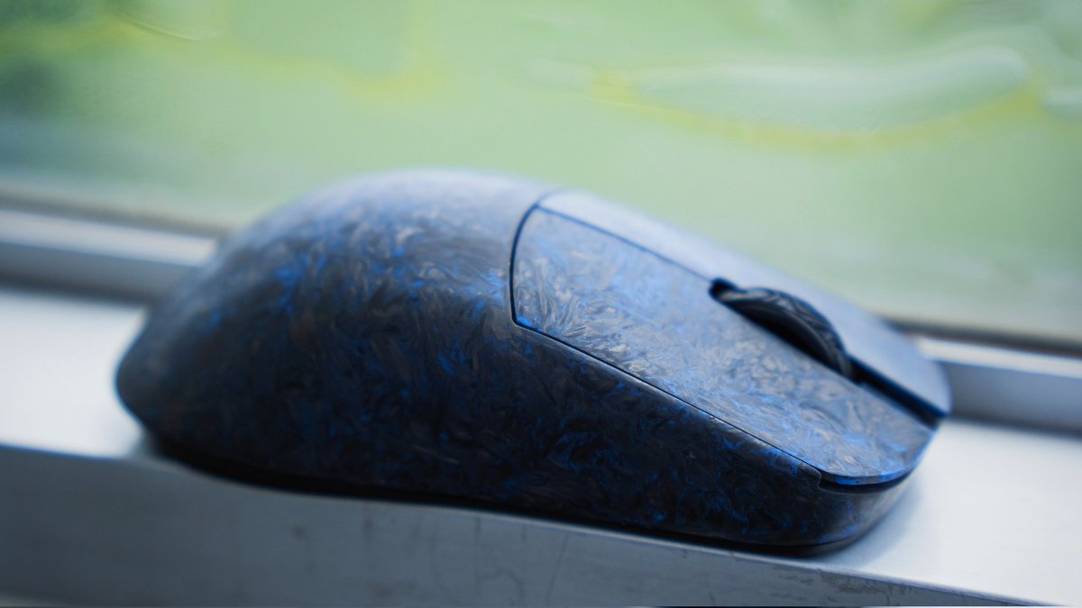 WLMouse YING Forged Carbon Fiber Gaming Mouse - Blue - us