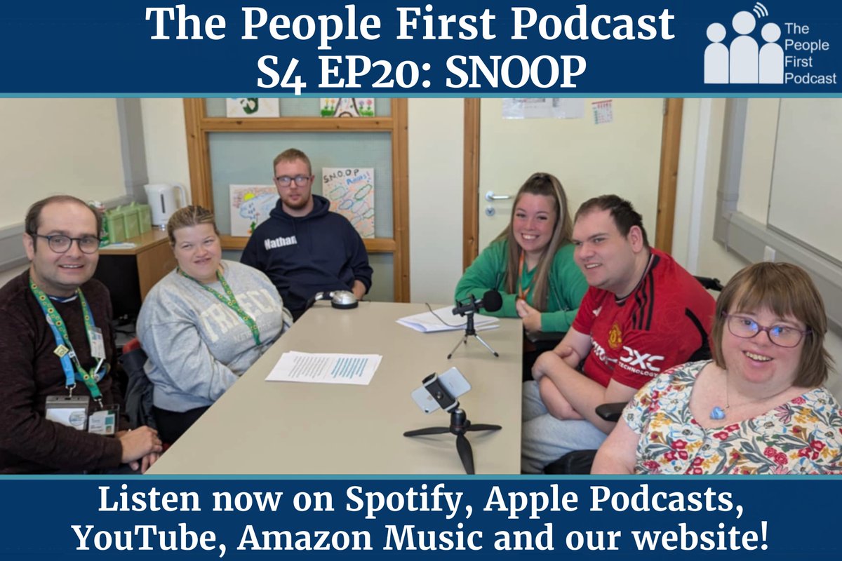 ‼️<a href="/PfkcR/">People First Keighley & Craven</a> Podcast S4 EP20‼️

Today's show comes to you live from the offices of <a href="/SnoopCharity/">SNOOP Charity</a>! A few of our members visited them to learn more about all the work they do from their staff and members. We hope you enjoy the show.

Listen now: podfollow.com/the-people-fir…