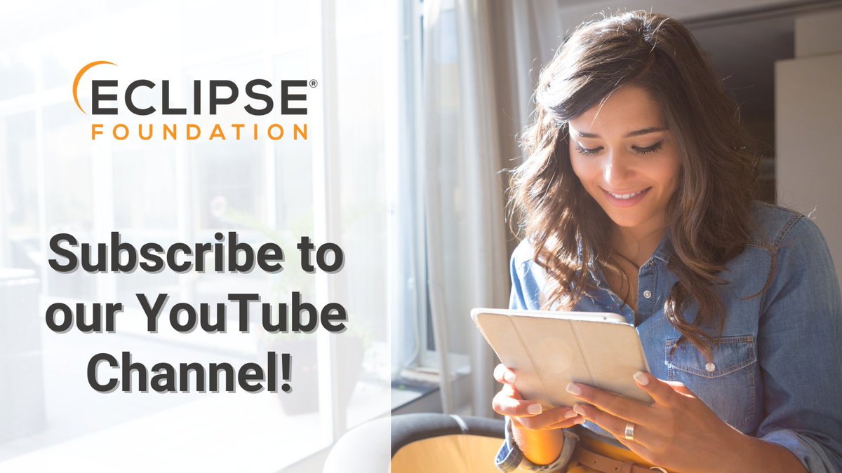 EclipseFdn's tweet photo. ๐ป Missed an event? Catch up anytime on our YouTube channel! From working group playlists to tech talks, itโs all there. Donโt forget to subscribe for updates! #opensource #CommunityIsKey https://t.co/CaWsPiSr1X https://t.co/HDPTAb99Gz