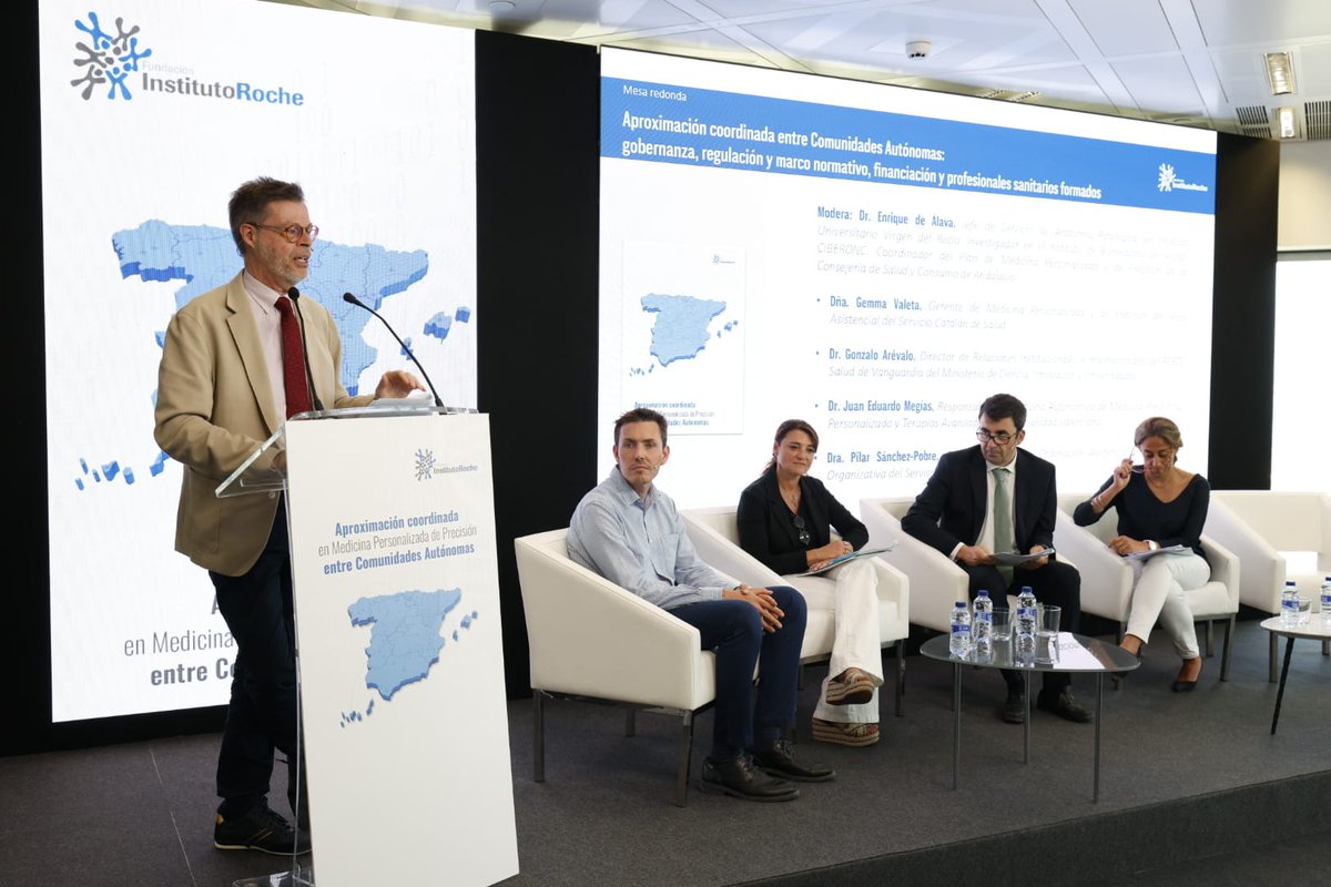 InstitutoRoche (@institutoroche) on Twitter photo ¿Qué se necesita para una aproximación coordinada en cuanto a la gobernanza, regulación y marco normativo, financiación, formación a profesionales sanitarios y nuevos perfiles profesionales? Dr. <a href="/EnriquedeAlava/">Enrique de Álava</a> <a href="/saludand/">Consejería de Salud y Consumo</a> <a href="/HospitalUVRocio/">HospitalUVRocio</a> @CIBERONC
Abrimos hilo 🧵👇👇 ¿Qué se necesita para una aproximación coordinada en cuanto a la gobernanza, regulación y marco normativo, financiación, formación a profesionales sanitarios y nuevos perfiles profesionales? Dr. <a href="/EnriquedeAlava/">Enrique de Álava</a> <a href="/saludand/">Consejería de Salud y Consumo</a> <a href="/HospitalUVRocio/">HospitalUVRocio</a> @CIBERONC
Abrimos hilo 🧵👇👇