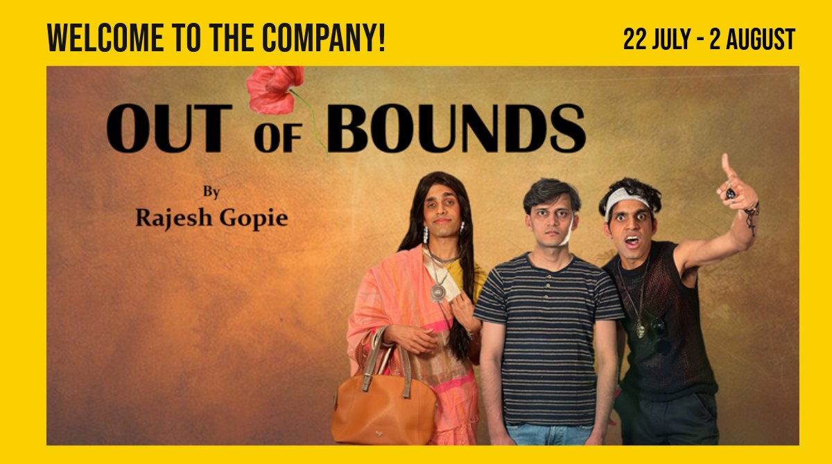 We welcome Shooting Star Studios to the Jack today for rehearsals for ‘Out of Bounds’ by Rajesh Gopie. 
Set against the backdrop of 1980s apartheid South Africa, this  masterful work is an exploration of identity, family and cultural  heritage.
Info: bit.ly/4j14S3A