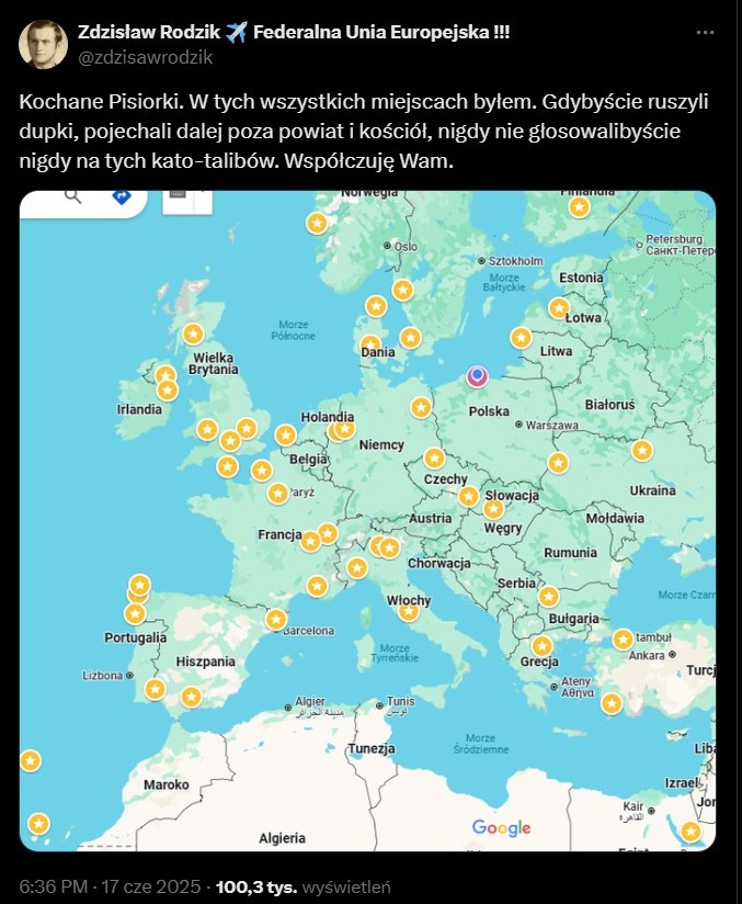 Temu peron odjechał dawno.