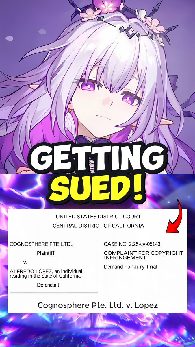 $150K GONE! Castorise Leaker SUED by HoYo for Gameplay Leak on DISCORD!
youtube.com/shorts/BHpyWdR…
#HonkaiStarRail