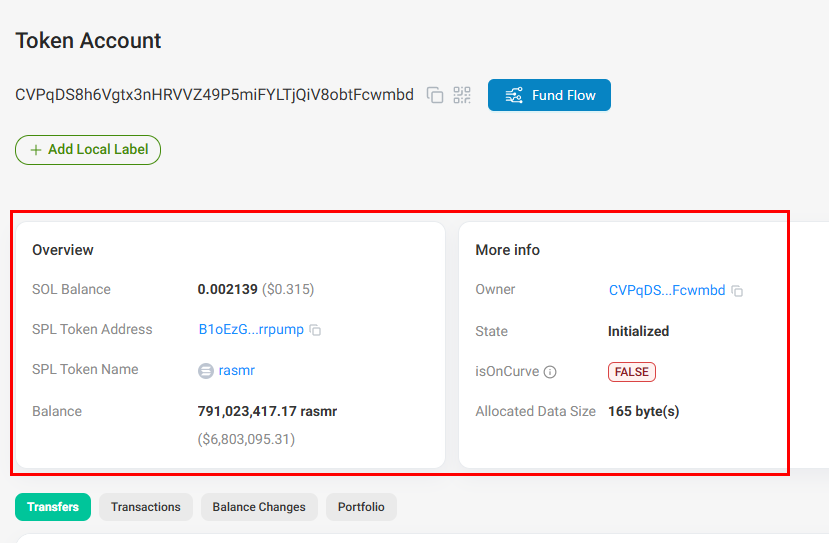 791M $rasmr is locked in wallets.

No transfers. No sells.
Just sitting there inflating FDV and Marketcap.

Only 18M tokens are actually tradeable.

So despite the $8.6M market cap, the real circulating market cap is:

$0.0086 × 18M = $155K Mcap

That’s the real number.

The