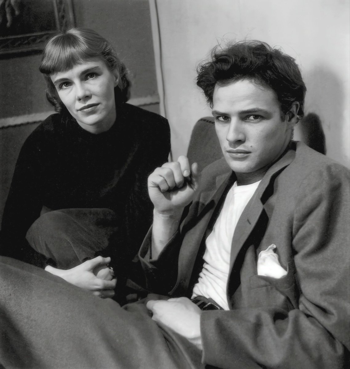 crp-09456 1965 Jocelyn Brando, Michael Parks film Bus Riley's Back in Town  crp-09456, image size:1137x1200