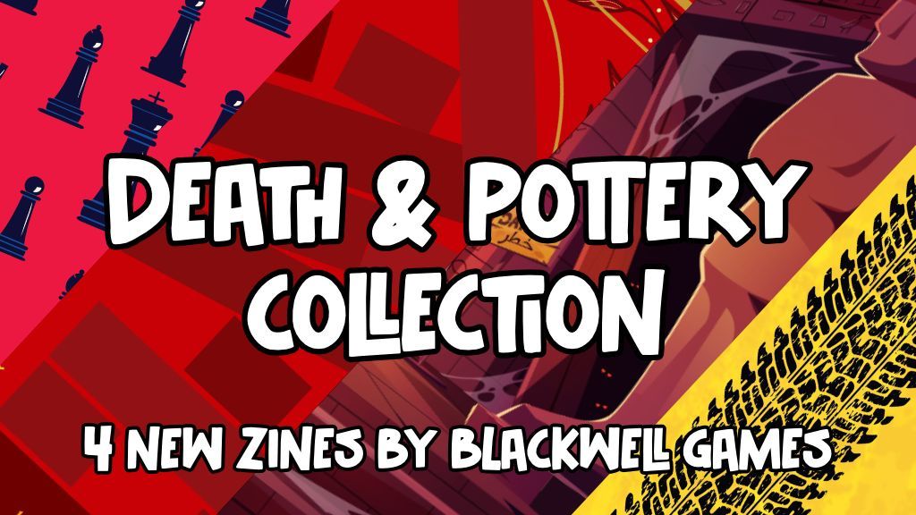 My 4 game collection is live right now on Kickstarter.
Play Chess with Death
Tear your family's legacy apart via Jenga
Use the objects in your house to make a ridiculous museum
And run a service station in a Mad Max style post-apocalypse!
All for just £30!
shorturl.at/lHNuA