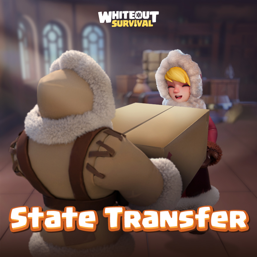 📢𝗦𝘁𝗮𝘁𝗲 𝗧𝗿𝗮𝗻𝘀𝗳𝗲𝗿 𝗖𝗼𝗺𝗶𝗻𝗴!

The State Transfer event will be available for State 4-2504 on June 22. This is your opportunity to relocate your City to a new State and embark on an epic journey!

State Transfer Group:
Group 1: State 4-19
Group 2: State 21-132
Group