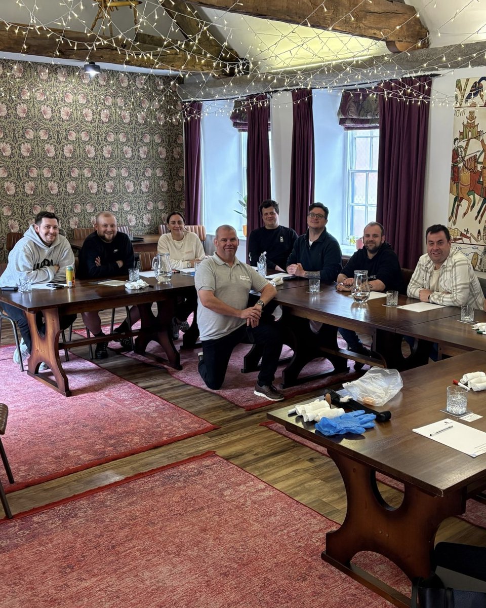Our staff had the pleasure of taking part in emergency first aid training last week with First Aid Training North East — thank you for the brilliant session and thank you to Blackfriars Restaurant for hosting! 🩹👏 

#FirstAidTraining #TeamSkills #ThankYou