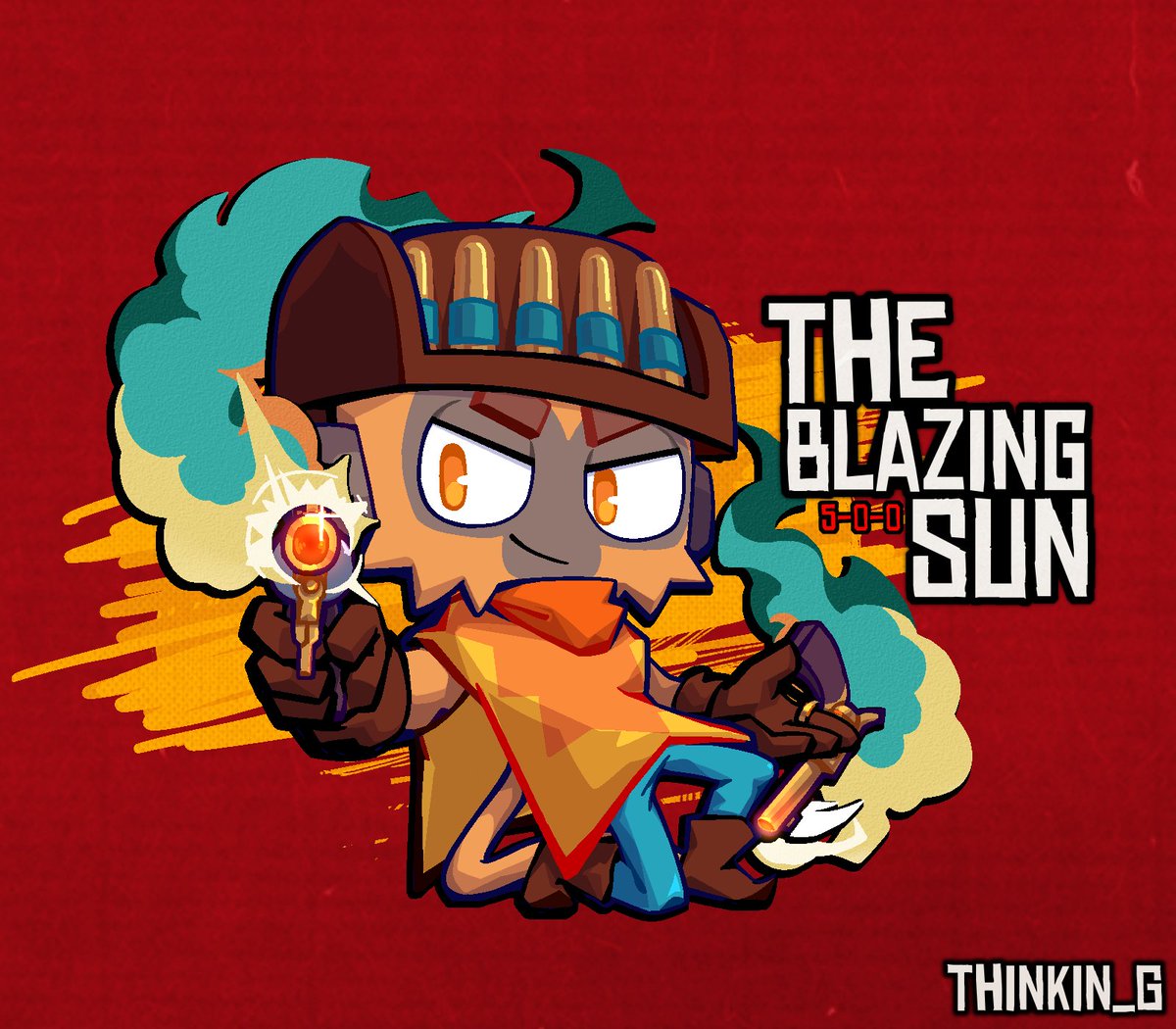 Thinkin_G0230's tweet photo. #bloons #btd6 
The Blazing Sun. I forgot to post it here. Because I don't have ideas to draw The Desert Phantom. https://t.co/Be8kUDgtqm