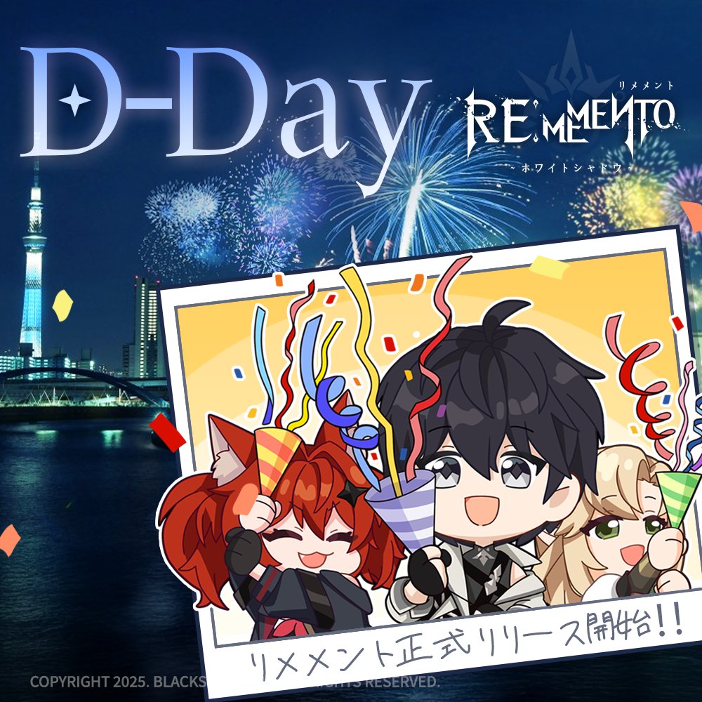 ReMemento_JP's tweet photo. ◤ 『リメメント—ホワイトシャドウ』
正式リリース開始! ◢
🎮ゲームダウンロードはこちら:
https://t.co/Xzbd0RCv51
日本のウォーデンの皆さま、こんにちは!
ついに『リメメント—ホワイトシャドウ』が正式にリリースされました。
今日も惑星マテのディエタス大陸では、「月影教」がその勢力を拡大しています。
あなたは、魔女たちが遺した永遠の悪夢――運命の鎖を断ち切る「最後のカギ」を手にした存在。
私たちファロスは、あなたの力が切実に必要です。
魔女たちの企みを打ち破り、ファロスと共に戦いましょう。
「夜を超え、夜明けへ。」
#リメメント
#REMEMENTO