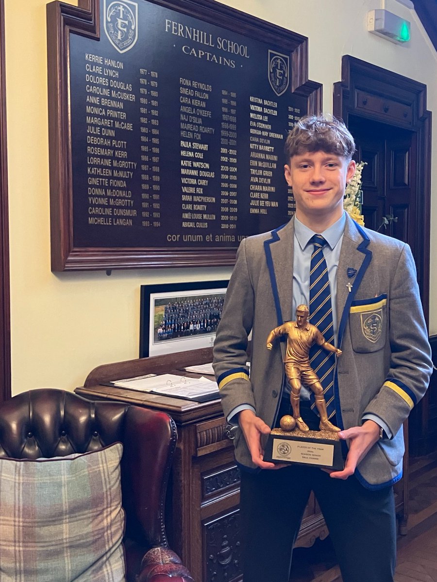 FernhillPE (@fernhillpe) on Twitter photo SUPERSTAR UPDATE
P.Currie recently won coaches player of the year with his football team.
A fantastic achievement for a dedicated pupil!
<a href="/FernhillSchool/">Fernhill School Official Account</a>
#EveryDayIsOpenDay SUPERSTAR UPDATE
P.Currie recently won coaches player of the year with his football team.
A fantastic achievement for a dedicated pupil!
<a href="/FernhillSchool/">Fernhill School Official Account</a>
#EveryDayIsOpenDay