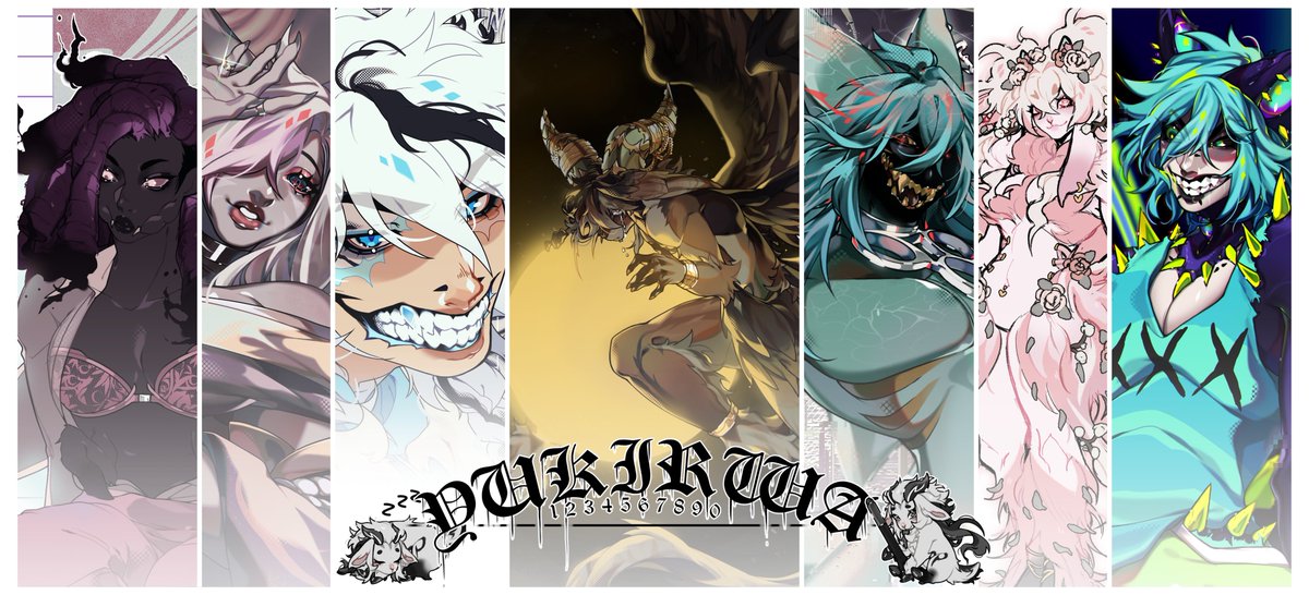 Hi Hi! My name is Kano, but i am mostly known as Yukirwa! 
 I am a German 23 year old Artist who loves sheeps alot, and maybe also Teeth.  
Hopefully i will also be able to do more fanart soon!

✦ You can find all my links here ✦  vgen.co/Yukirwa
yukirwa.carrd.co