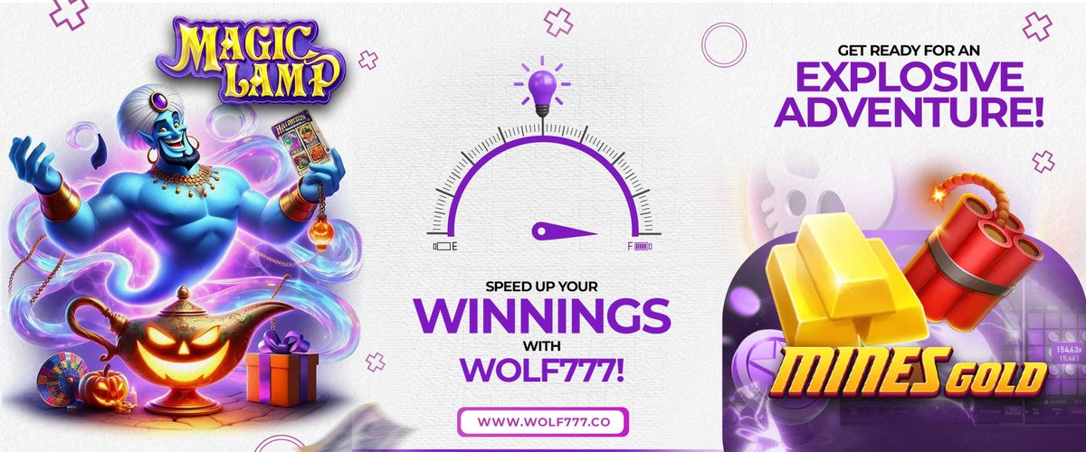 wolf777_nepal's tweet image. Speed up your winnings with thrilling games and nonstop rewards! Join now and turn every moment into a chance to win more. Fast-paced excitement and big prizes are waiting for you!

#wolf777nepal #slotsfun #magiclamp #reelmagic #fastrewards #onlinegames #minesgold #adventuregames