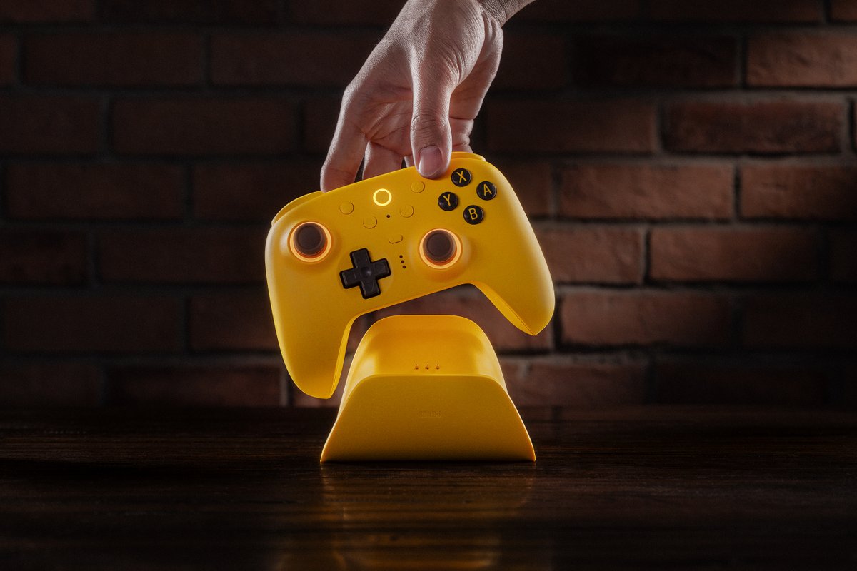 A fresh Yellow colorway is now available for the 8BitDo Ultimate 2 Bluetooth Controller. Exclusively on the 8BitDo eShop.  

Get yours now: shop.8bitdo.com/products/8bitd…