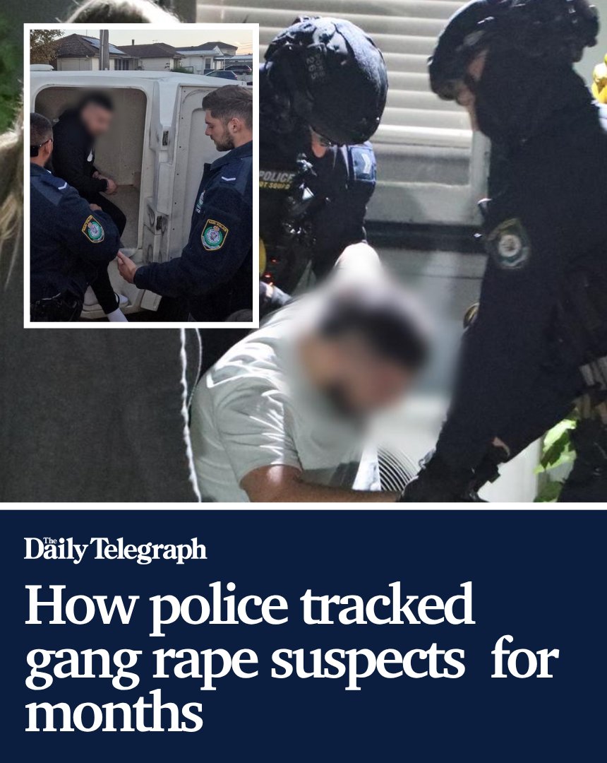 Two men who remained in the community for six months after they allegedly gang raped a teen girl in Sydney were under surveillance the entire time while police gathered evidence, investigators said. DETAILS: bit.ly/3TrOw9E