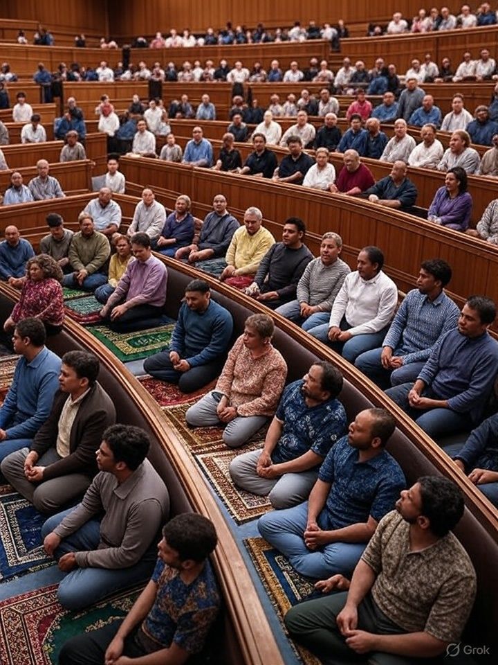 The UK House of Commons in 2035.