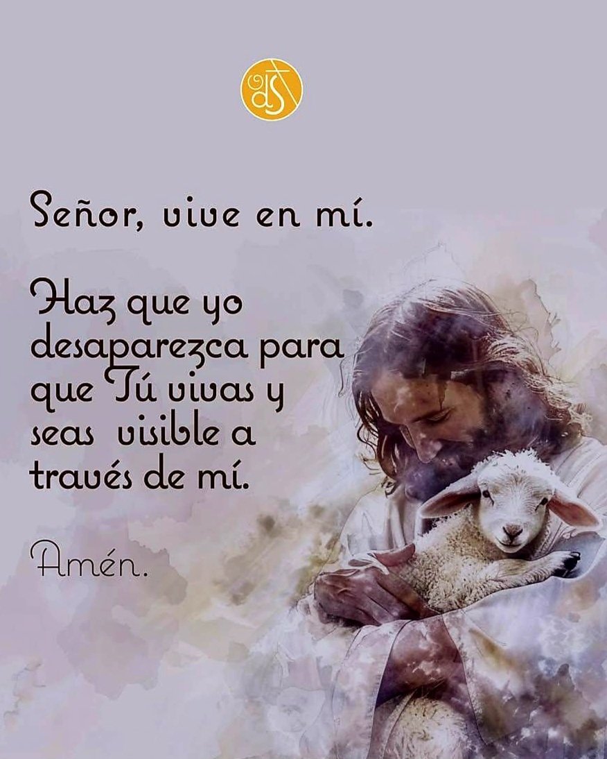 César Piechestein 💙 (@elcuradetodos) on Twitter photo Unido a Jesucristo nada tienes que temer.
Te guiará, te mostrará el camino mejor y no descansará hasta que llegues al Cielo.
Si confías en Jesús, comparte este mensaje.
#YoConfío #Jesucristo #QueDiosTanBueno Unido a Jesucristo nada tienes que temer.
Te guiará, te mostrará el camino mejor y no descansará hasta que llegues al Cielo.
Si confías en Jesús, comparte este mensaje.
#YoConfío #Jesucristo #QueDiosTanBueno