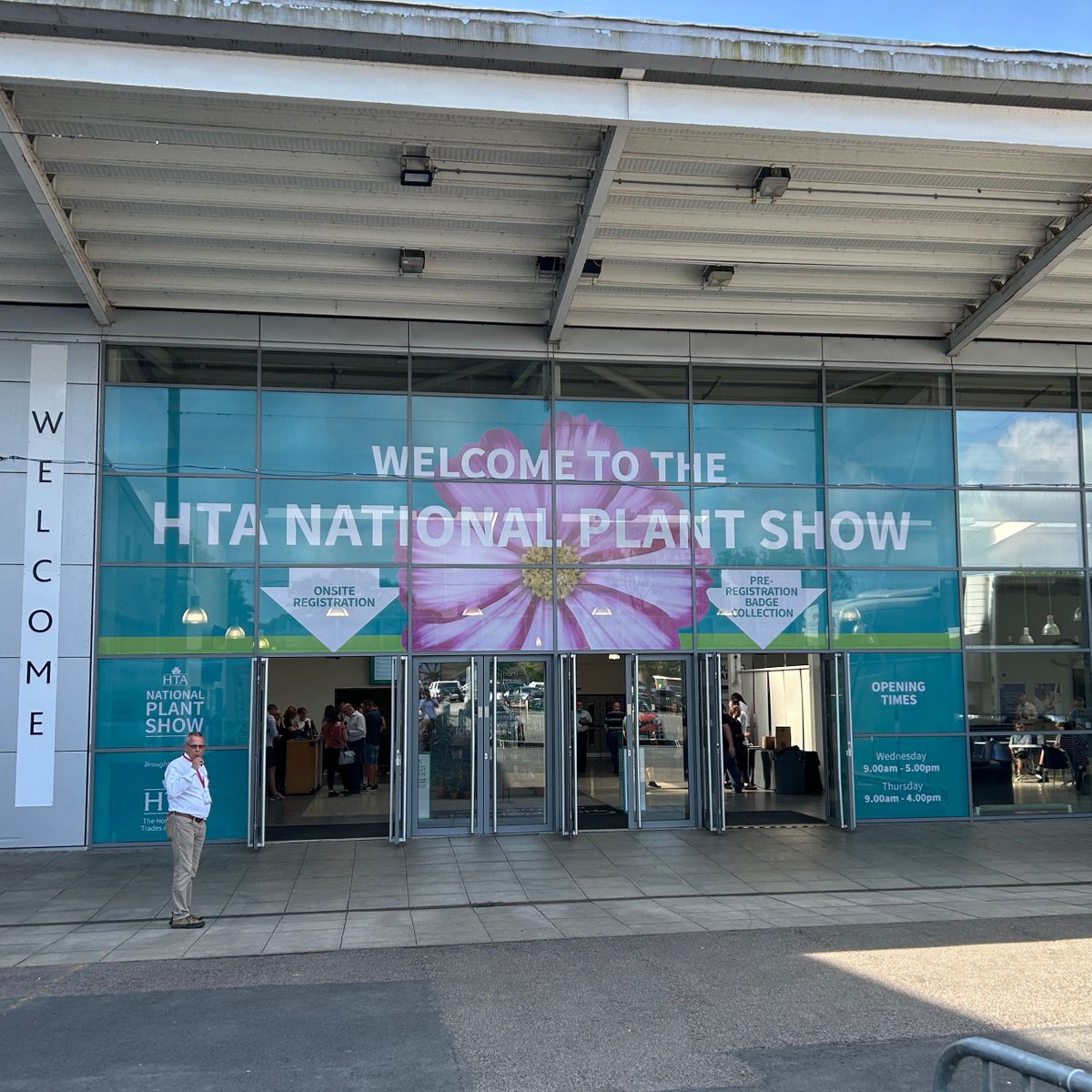 Today, we’re at the HTA National Plant Show with our agriculture and horticulture team - let us know if you’re attending and would like to meet up!  #growththroughinnovation
