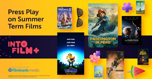 Finish the school year with exciting films your class will love💫
That’s why we’ve put together a selection of free* titles on Into Film+ for schools in the UK to stream legally in the classroom.🎬
This term's top picks include:
Paddington in Peru (2024)
The Wild Robot (2024)